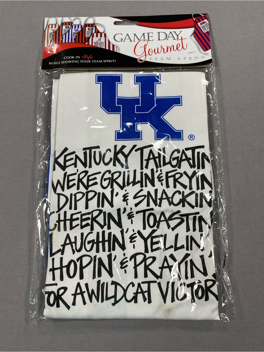 Game Day Gourmet Kentucky Blue Tailgate Apron